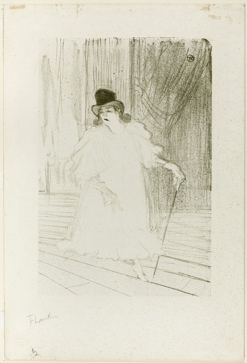 Cecy Loftus autorstwa Henri de Toulouse Lautrec
