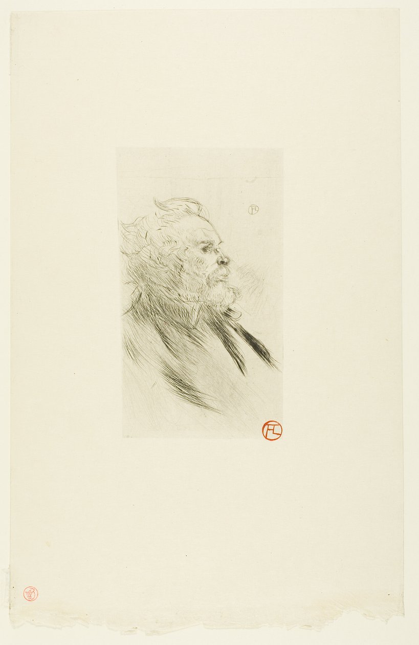 Karol Maurin autorstwa Henri de Toulouse Lautrec