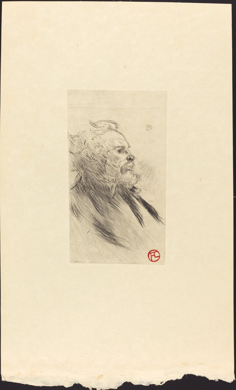 Karol Maurin, 1898. autorstwa Henri de Toulouse Lautrec