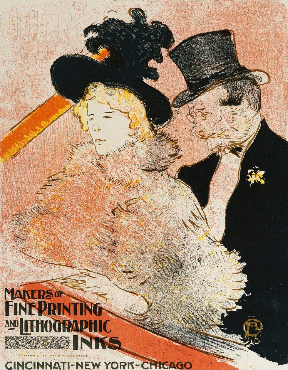 Koncert; Na koncercie, 1896 autorstwa Henri de Toulouse Lautrec