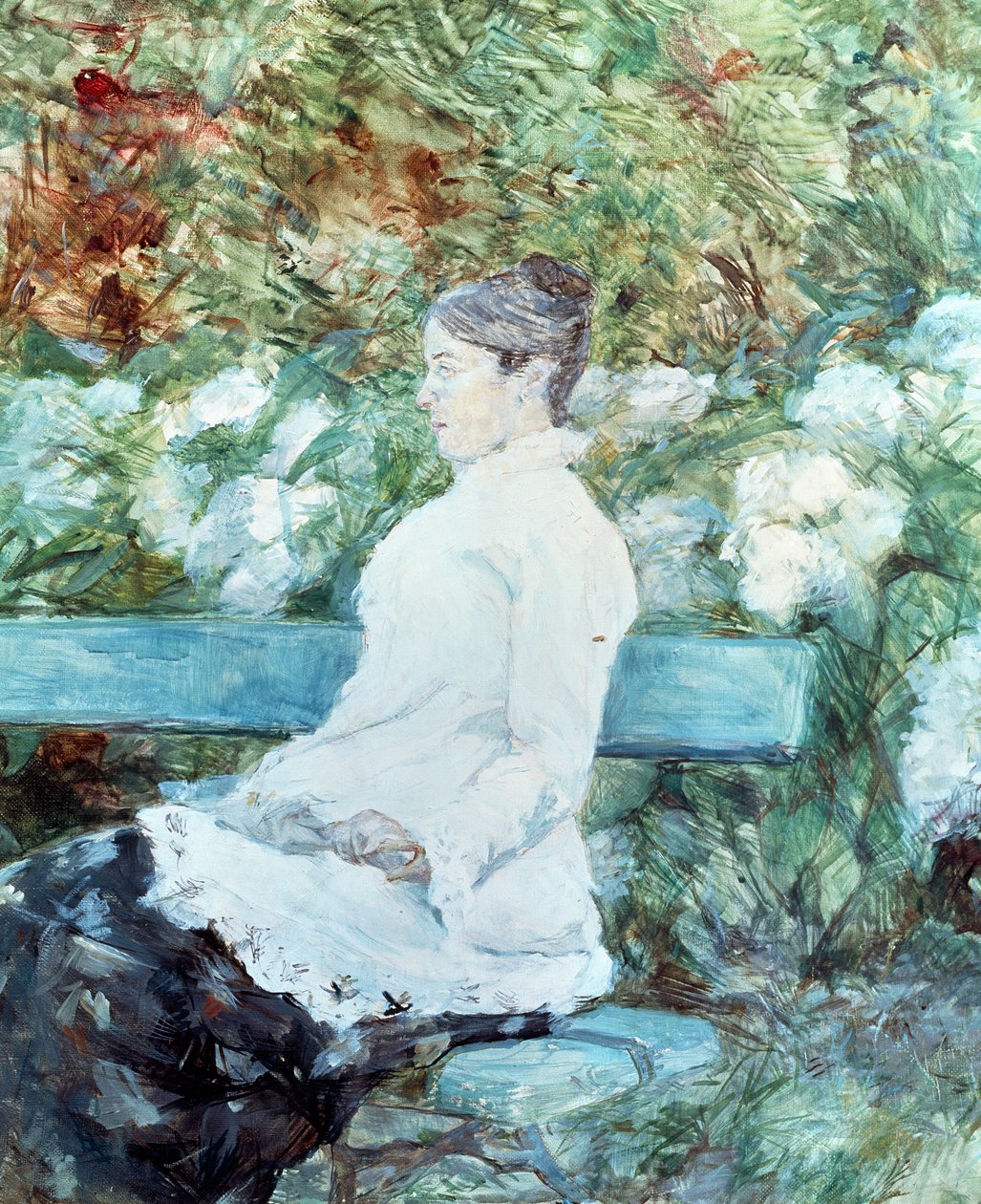 Hrabina Lautrec, matka malarza – Henri de Toulouse-Lautrec (1864-1901) autorstwa Henri de Toulouse Lautrec