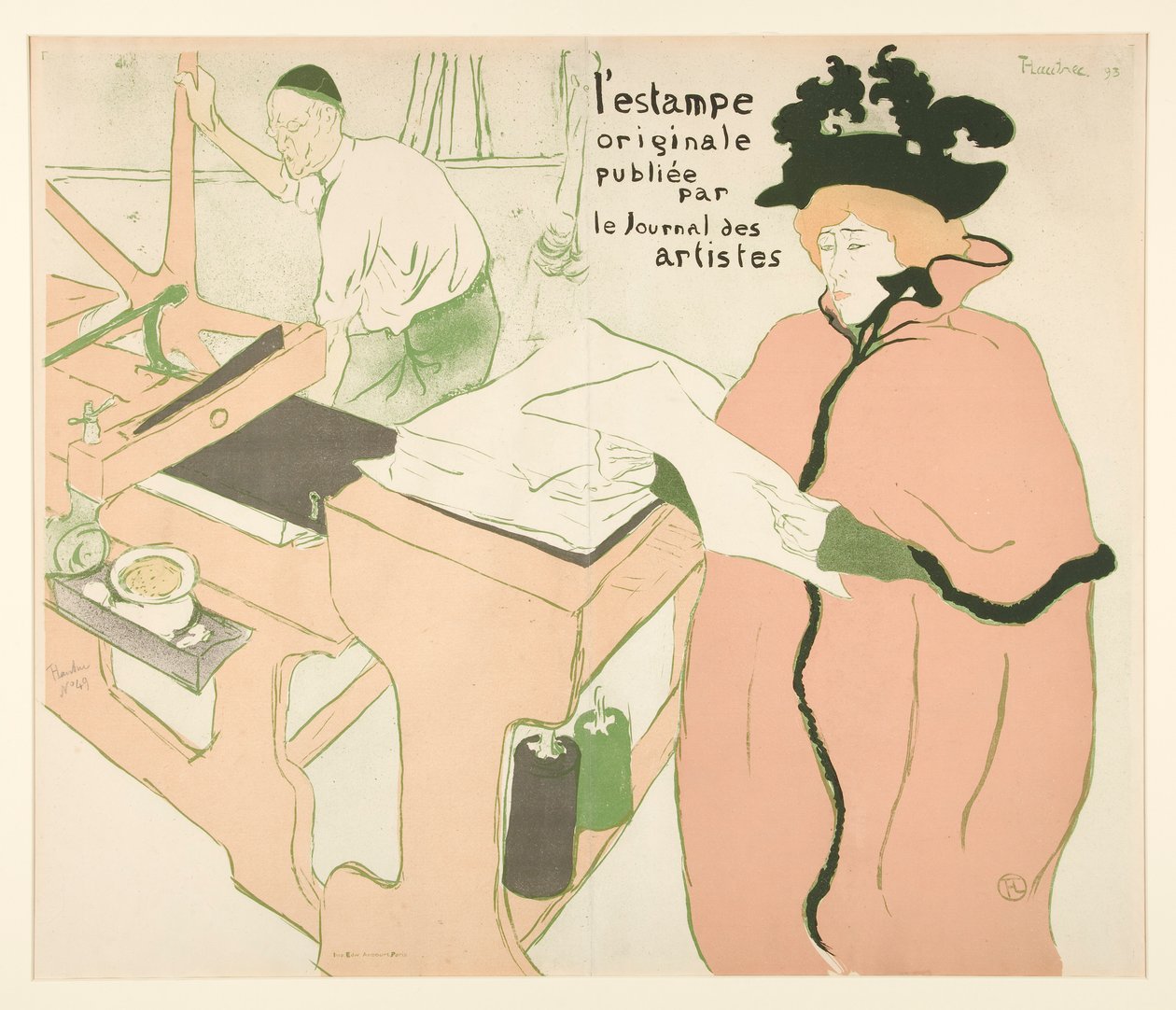Okładka autorstwa Henri de Toulouse Lautrec