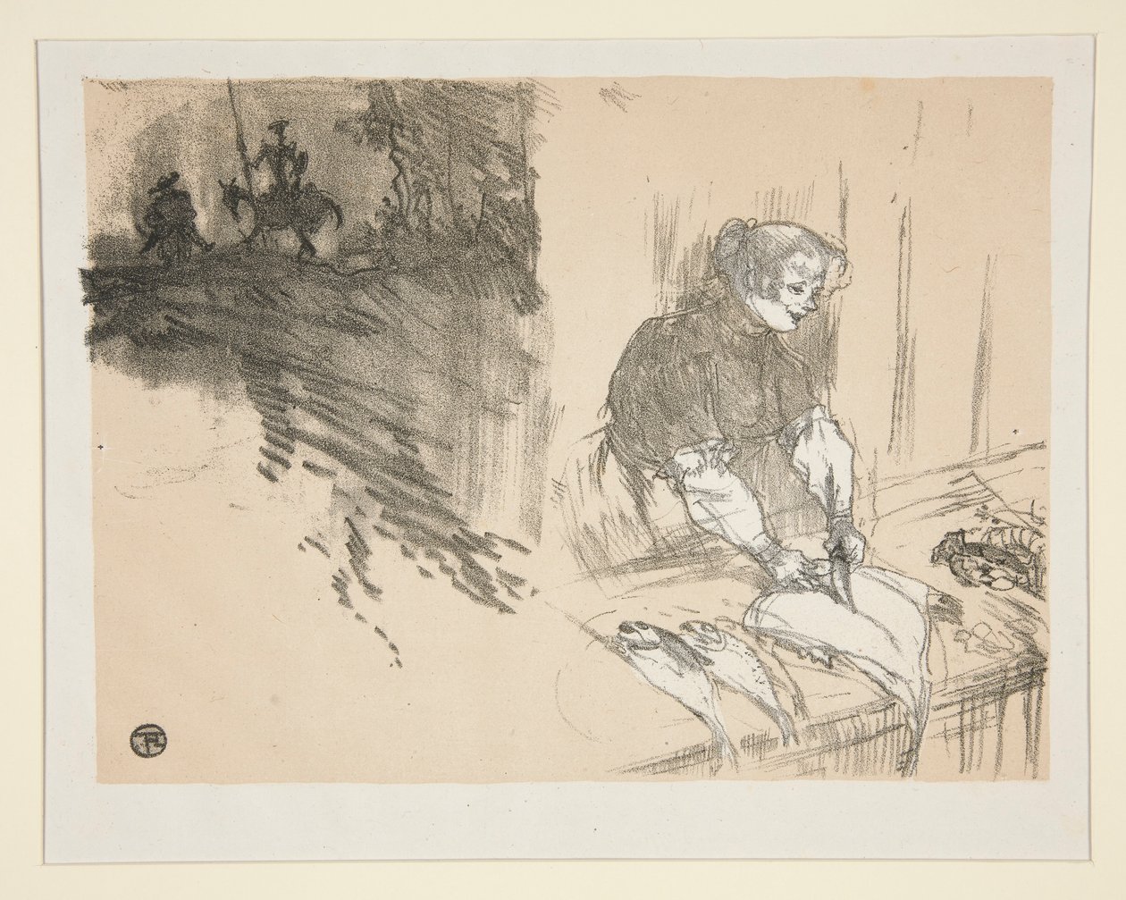 Okładka dla autorstwa Henri de Toulouse Lautrec