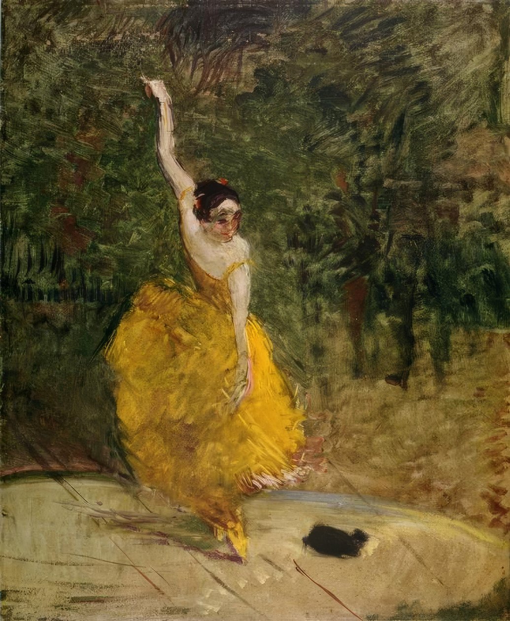 Tancerz autorstwa Henri de Toulouse Lautrec