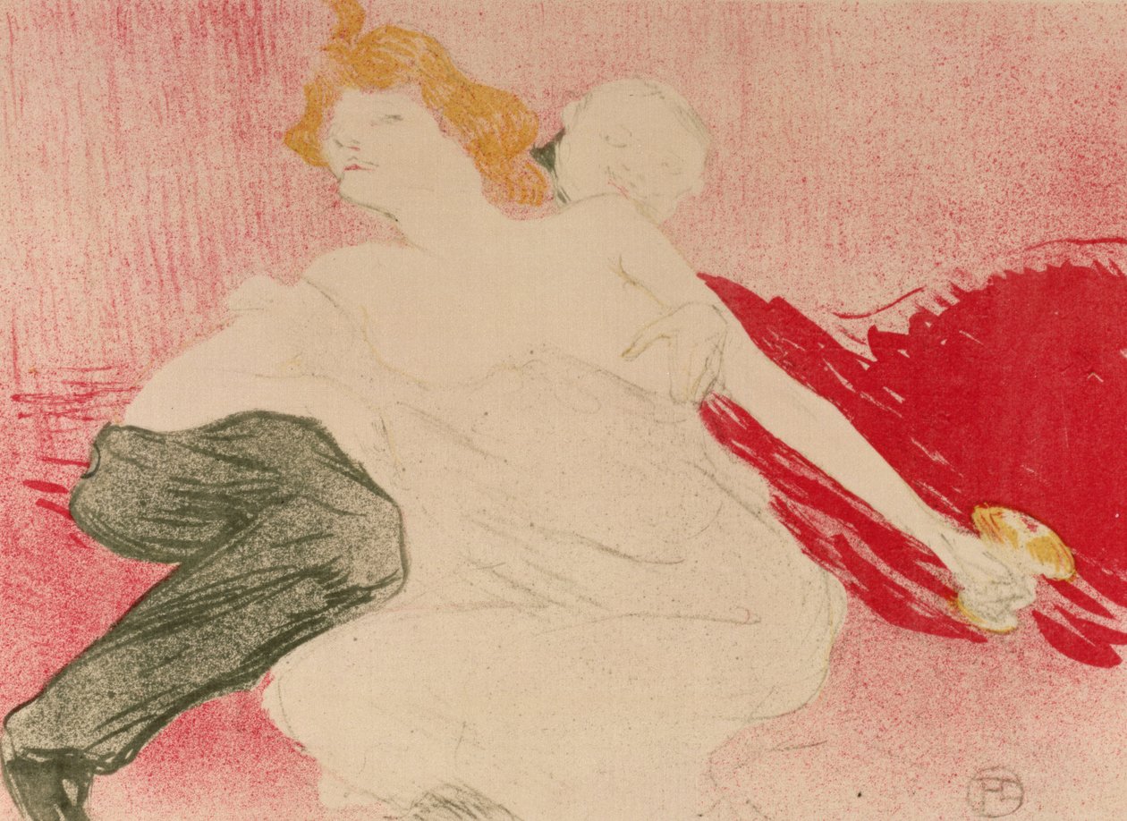 Rozpusta autorstwa Henri de Toulouse Lautrec