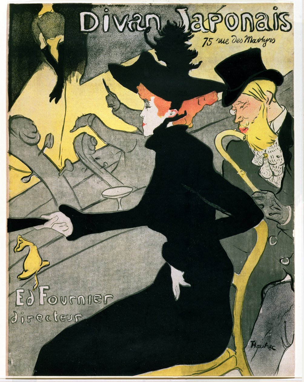 Japońska sofa, 1893 autorstwa Henri de Toulouse Lautrec
