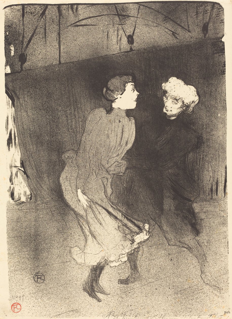 Próba generalna w Folies-Bergère Próba generalna w Folies-Bergère, 1893. autorstwa Henri de Toulouse Lautrec