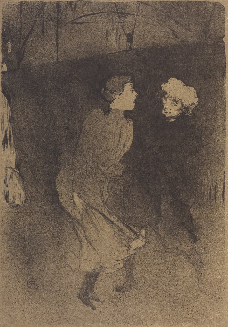 Próba generalna w Folies-Bergère Próba generalna w Folies-Bergère, 1893. autorstwa Henri de Toulouse Lautrec