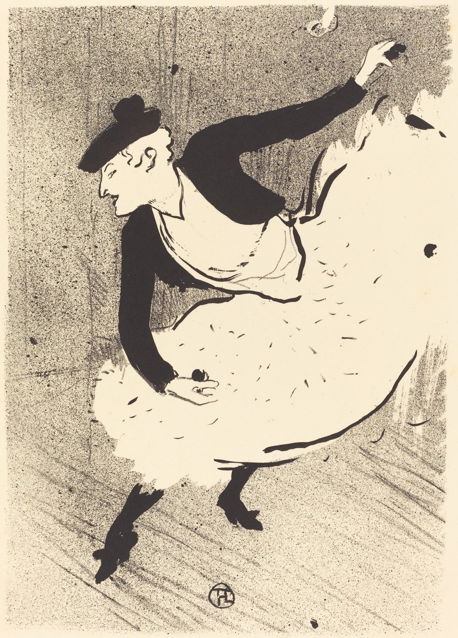 Edmee Lescot autorstwa Henri de Toulouse-Lautrec