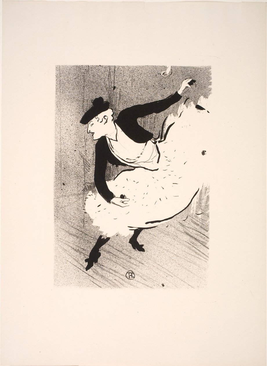 Edmee Lescot autorstwa Henri de Toulouse Lautrec