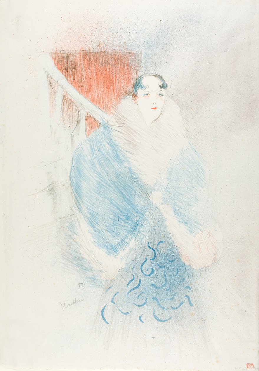 Elsa, zwana wiedeńczykiem autorstwa Henri de Toulouse Lautrec
