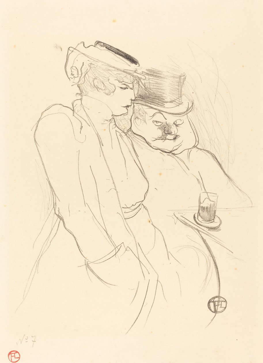 W czterdziestym roku 1893. autorstwa Henri de Toulouse Lautrec