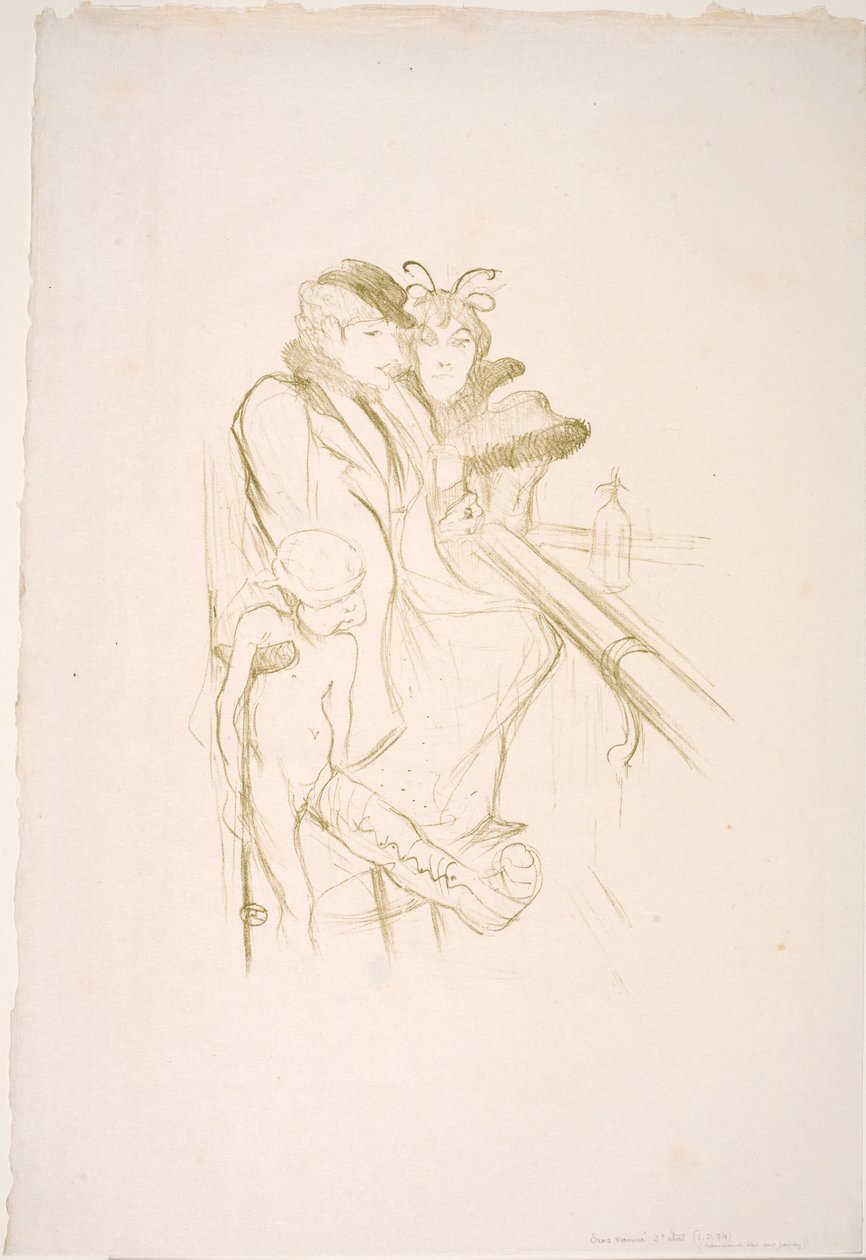 Eros Vanne autorstwa Henri de Toulouse Lautrec