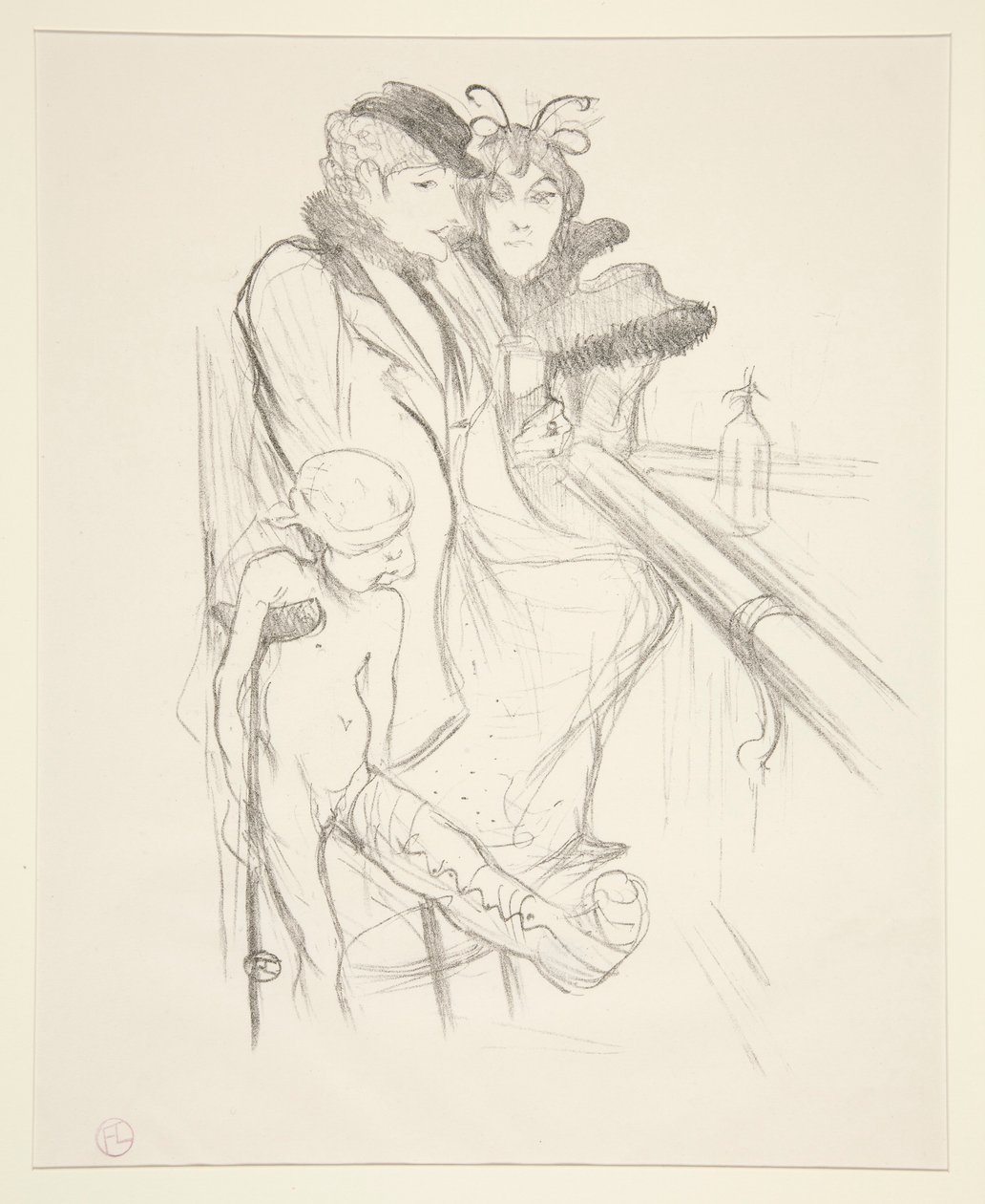 Eros vanne (Pokonany Eros) autorstwa Henri de Toulouse Lautrec