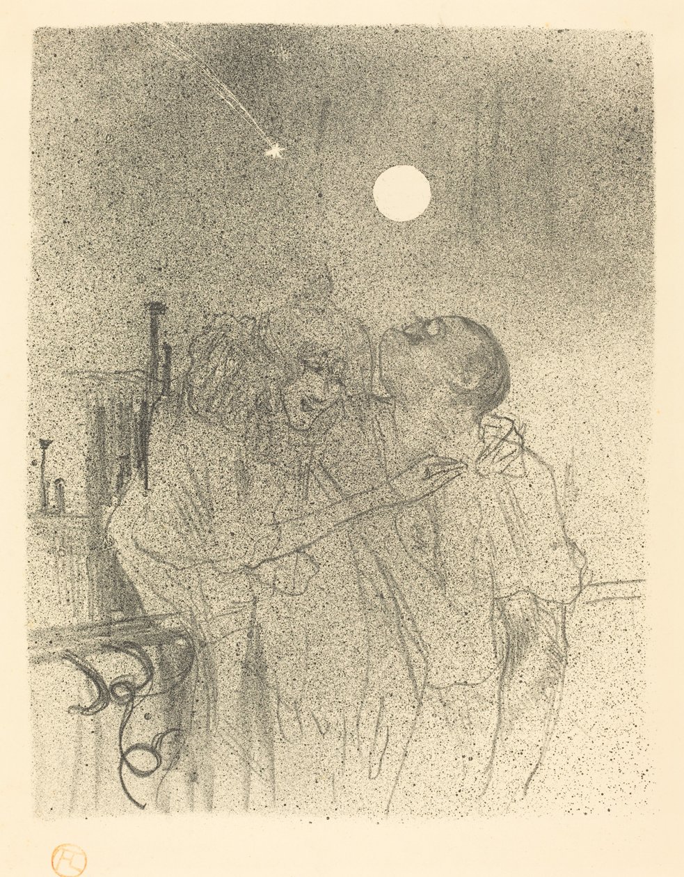 Spadające gwiazdy autorstwa Henri de Toulouse Lautrec