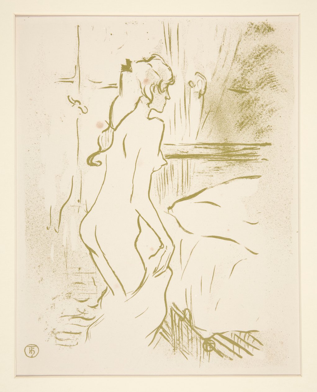 Etiuda de femme (Studium kobiety) autorstwa Henri de Toulouse Lautrec