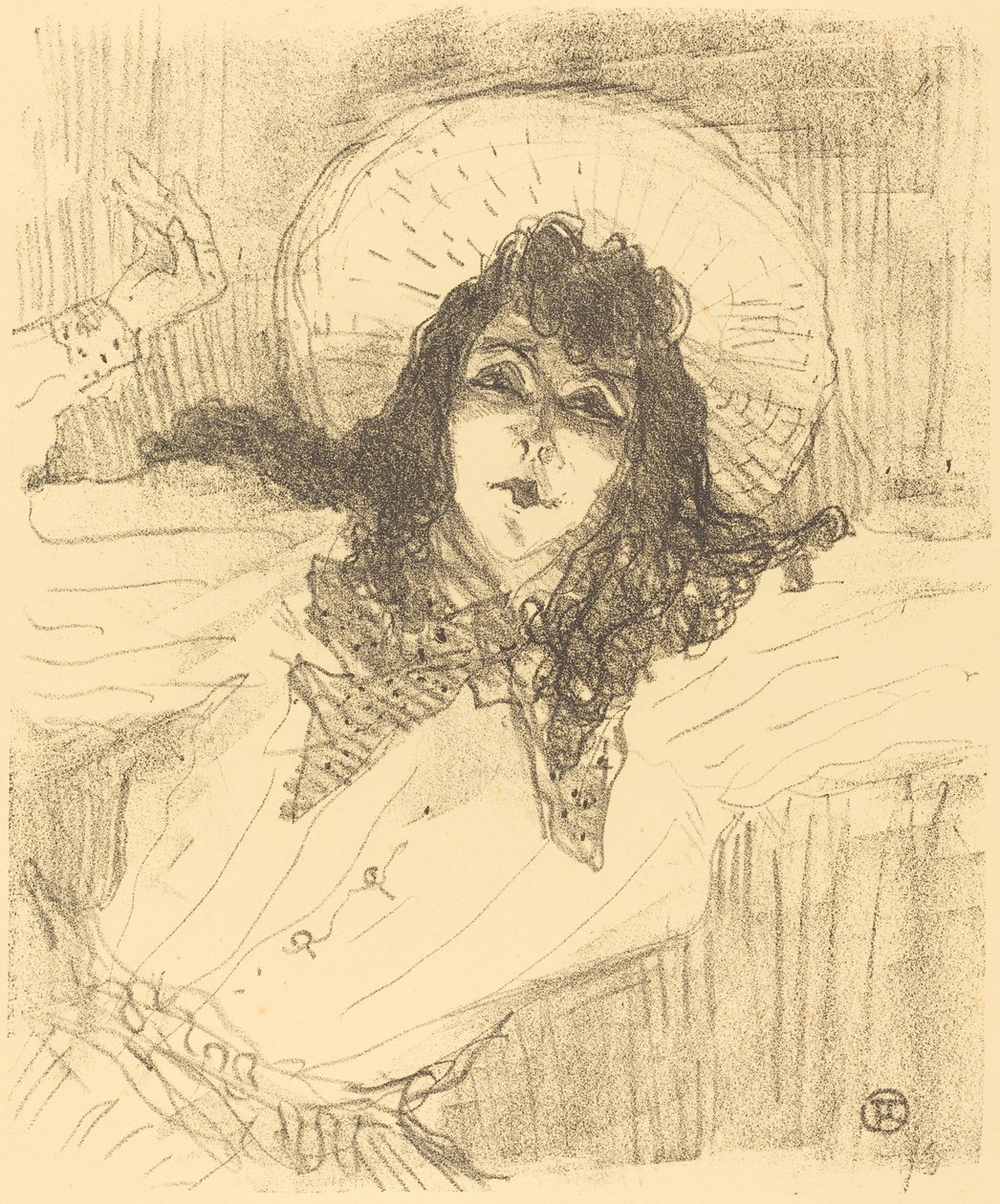 Ewa Lavalliere, 1896. autorstwa Henri de Toulouse Lautrec