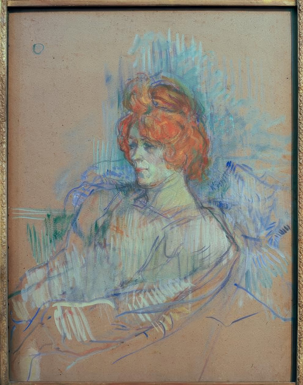 Kobieta siedząca autorstwa Henri de Toulouse Lautrec