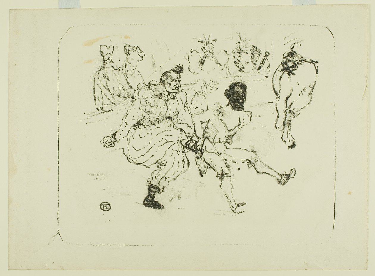 Footit i czekolada autorstwa Henri de Toulouse Lautrec