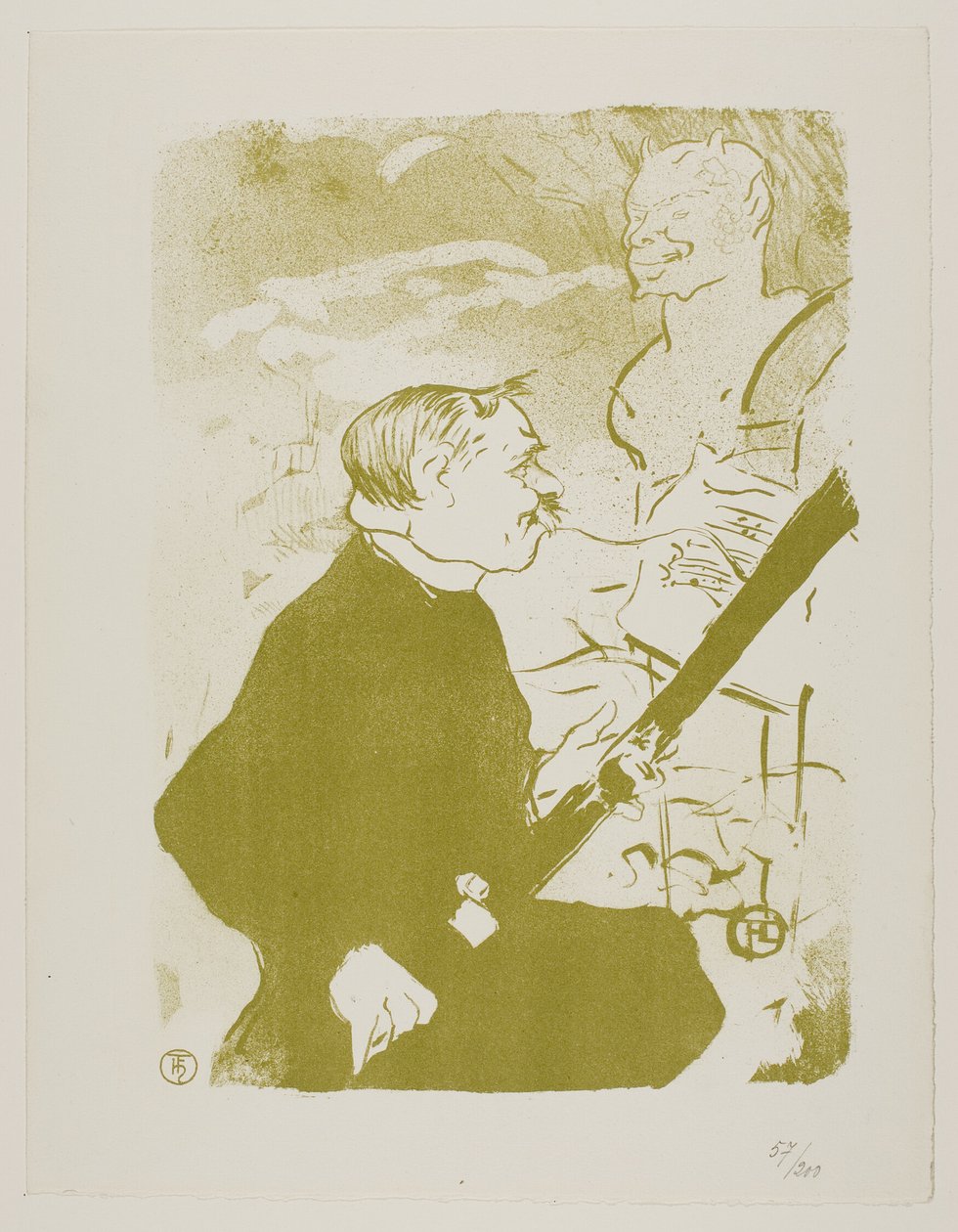 Dla Ciebie! autorstwa Henri de Toulouse Lautrec