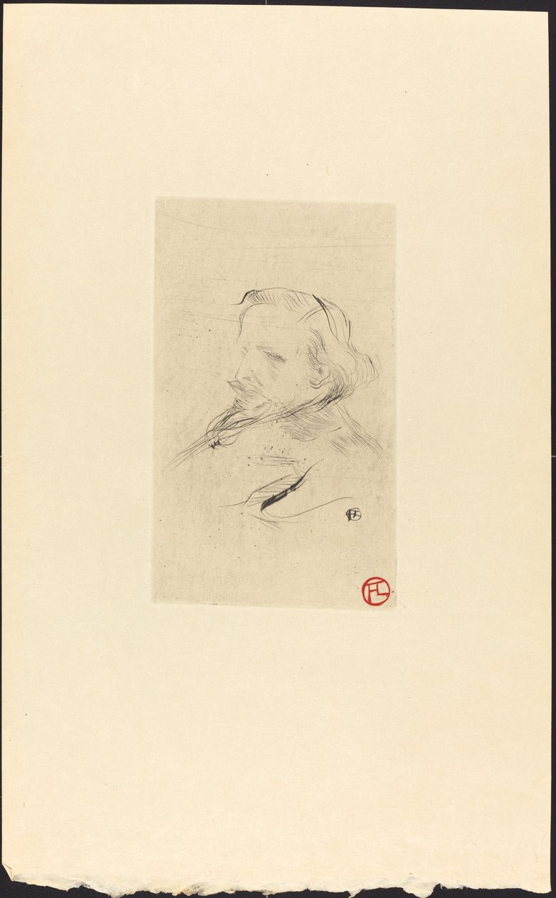 Franciszek Jordan autorstwa Henri de Toulouse Lautrec