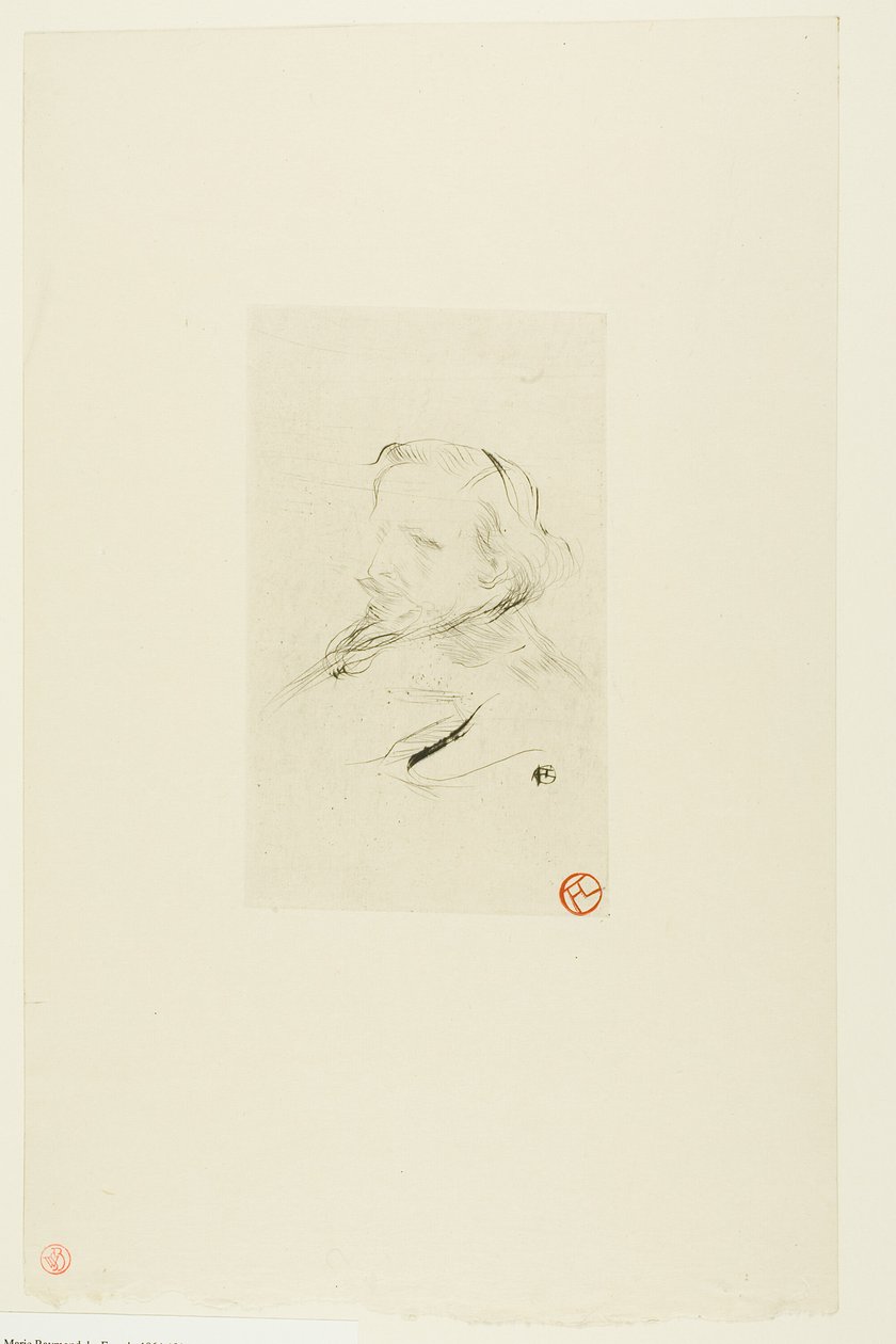 Franciszek Jordan autorstwa Henri de Toulouse Lautrec