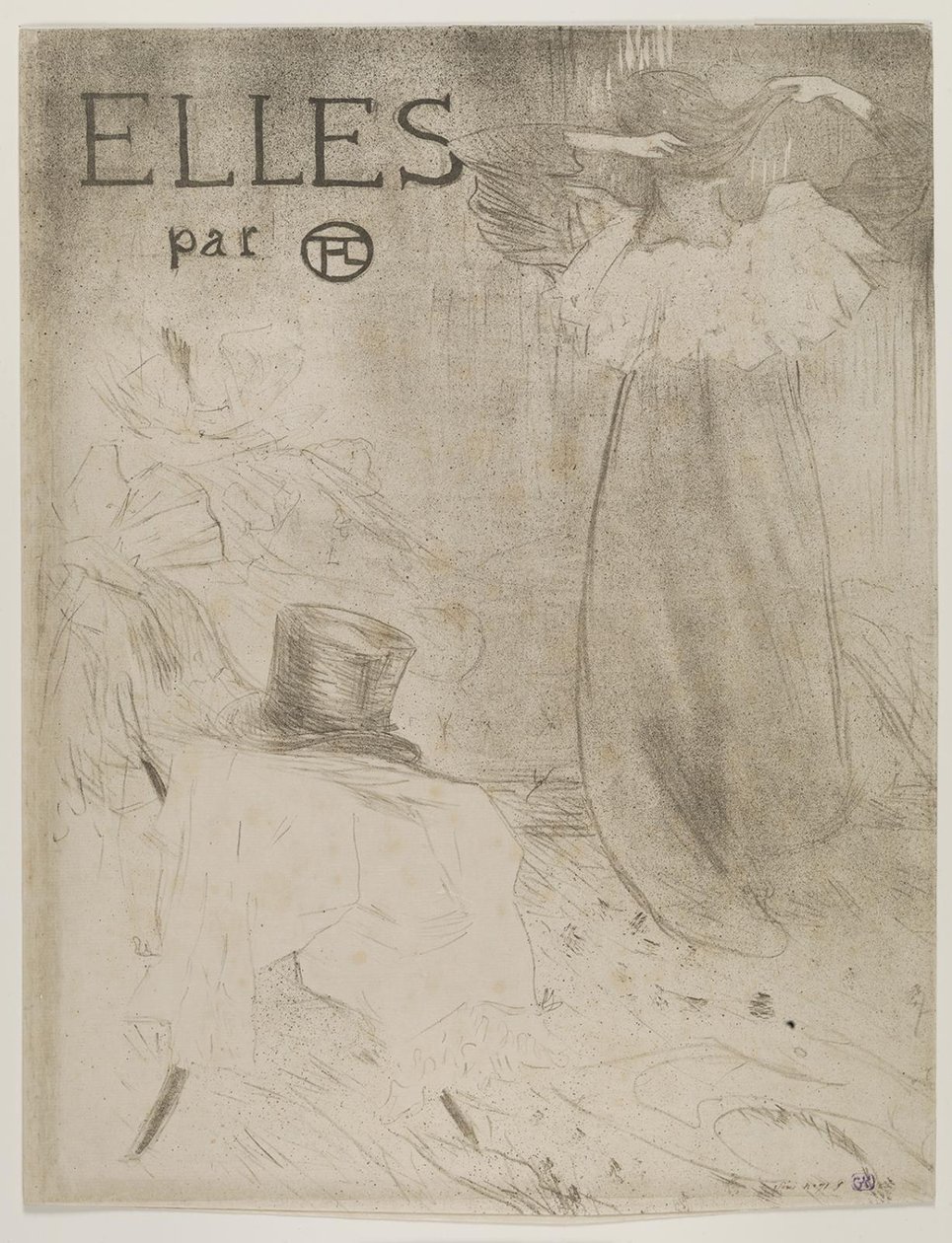 Frontyspis dla kobiet autorstwa Henri de Toulouse Lautrec
