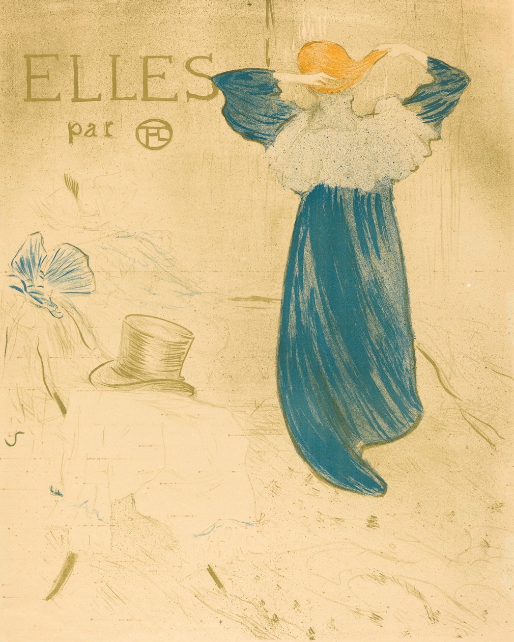 Fronton autorstwa Henri de Toulouse Lautrec