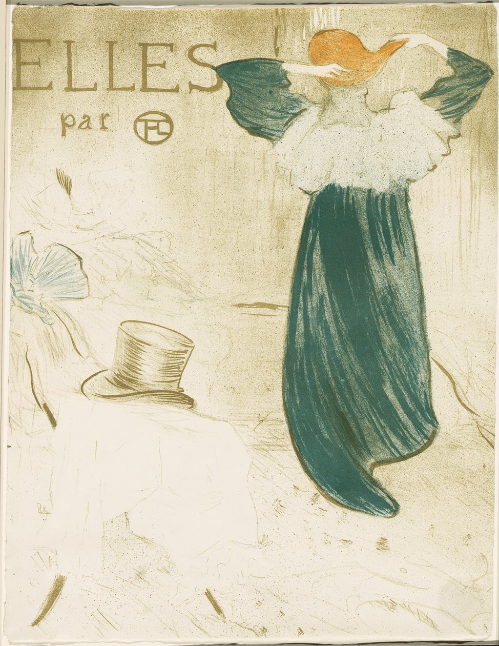 Frontyspis, od Elles autorstwa Henri de Toulouse Lautrec