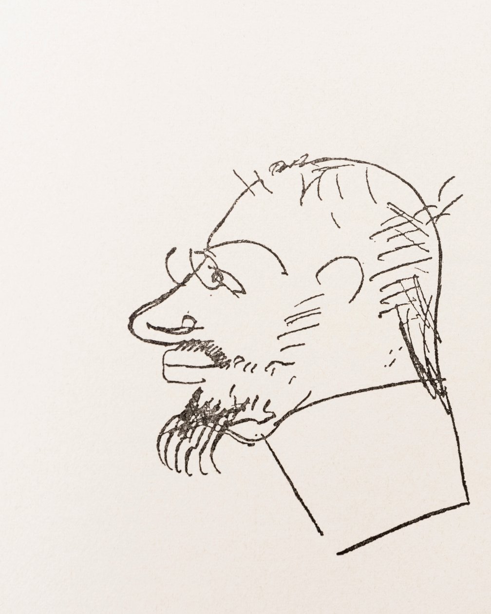 Henri Toulouse-Lautrec. Autoportret. autorstwa Henri de Toulouse Lautrec