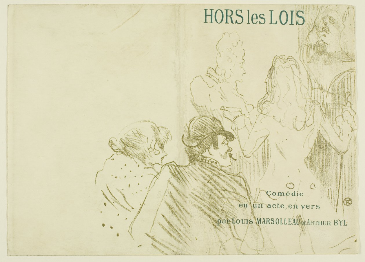 Hołd dla Moliera autorstwa Henri de Toulouse Lautrec