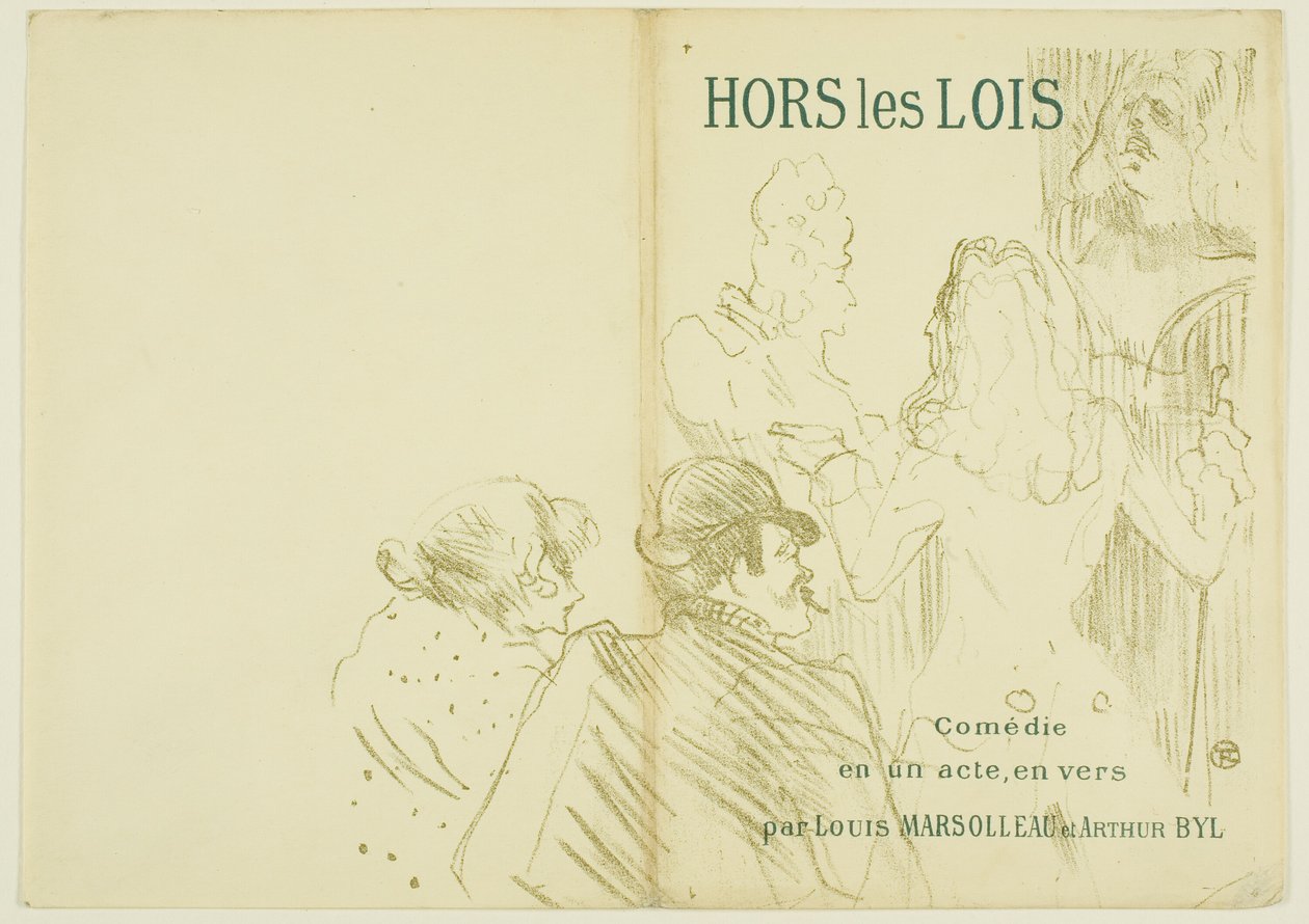 Hołd dla Moliera autorstwa Henri de Toulouse Lautrec