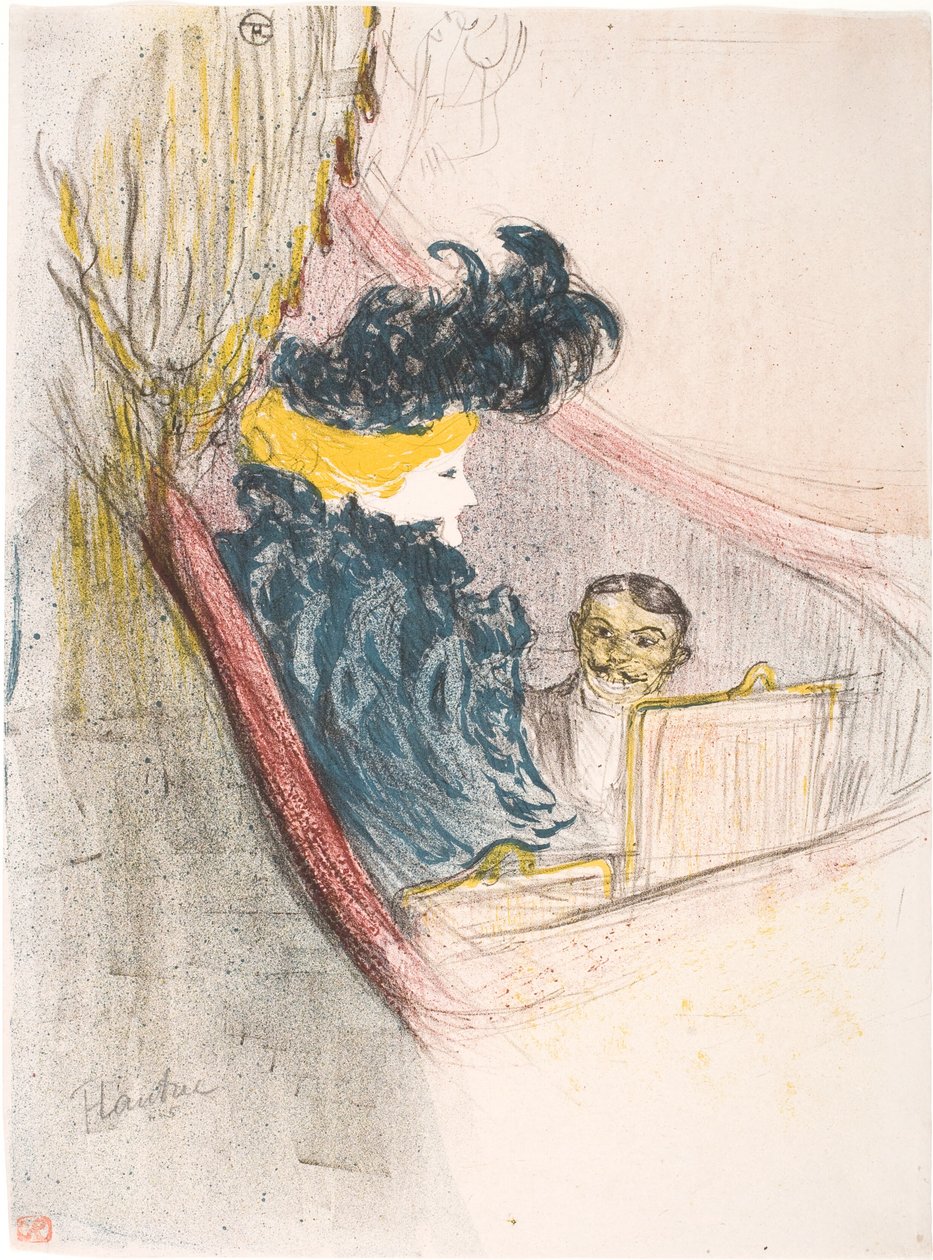 książęca sielanka autorstwa Henri de Toulouse Lautrec
