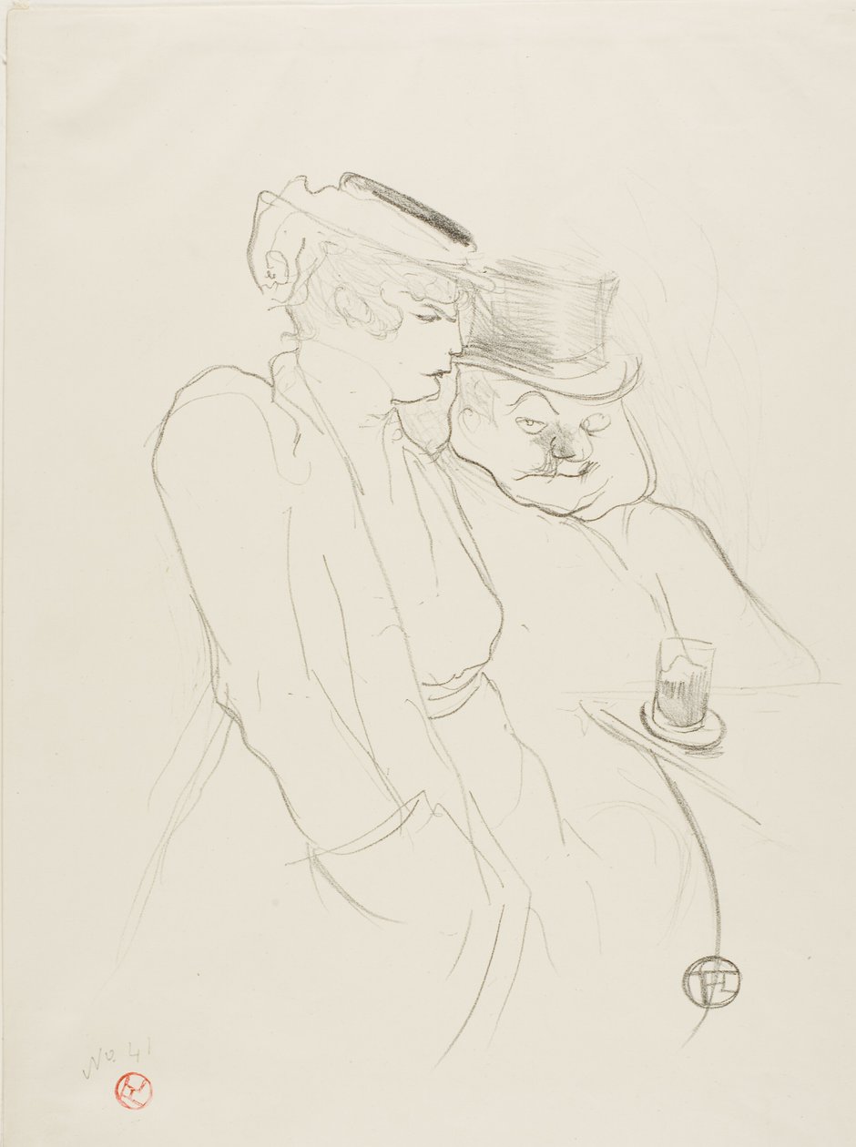Po czterdziestce autorstwa Henri de Toulouse Lautrec