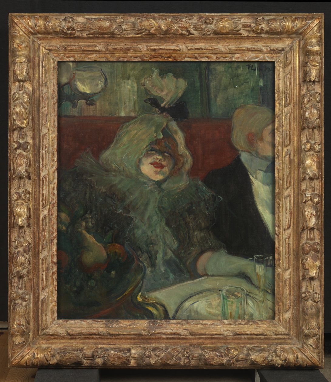 W prywatnej jadalni (W Rat Mort), ok. 1899 (patrz także 3749) autorstwa Henri de Toulouse Lautrec