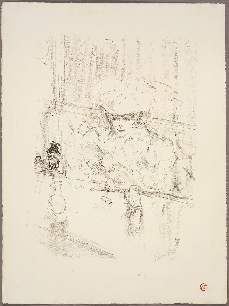 W Hannetonie autorstwa Henri de Toulouse Lautrec