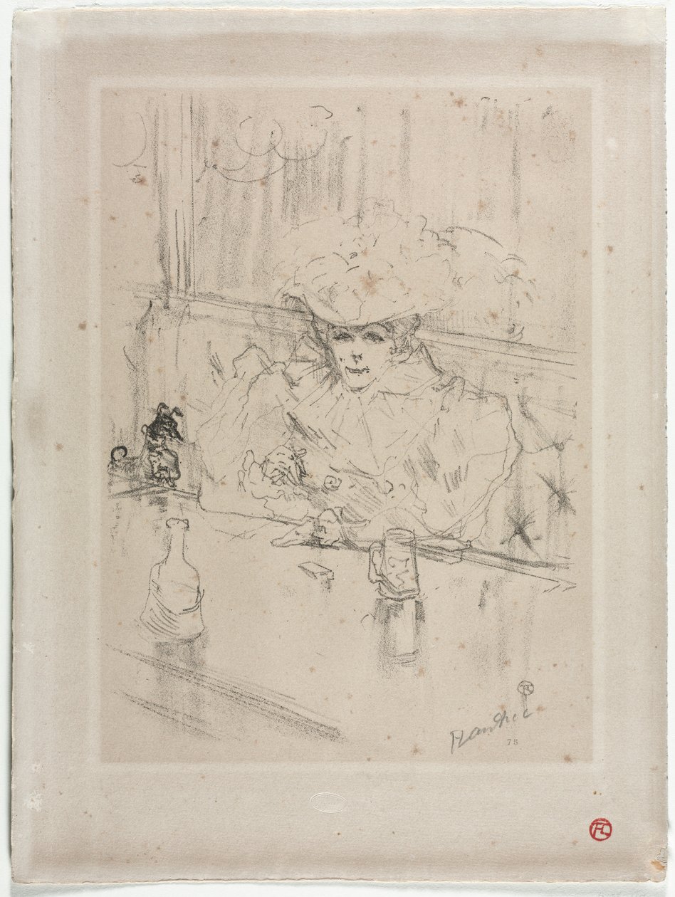 W Hannetonie autorstwa Henri de Toulouse Lautrec
