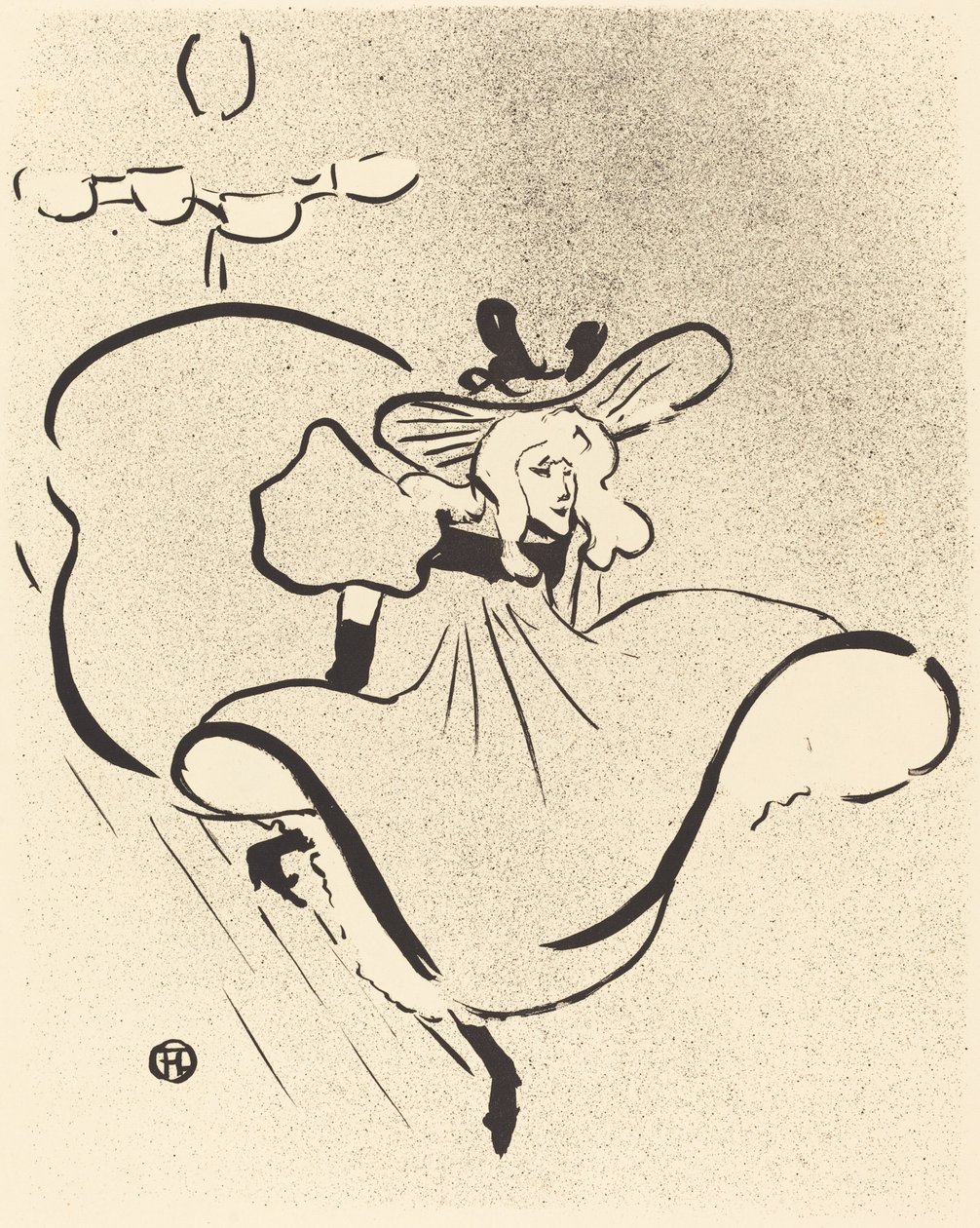 Jane Avril autorstwa Henri de Toulouse Lautrec