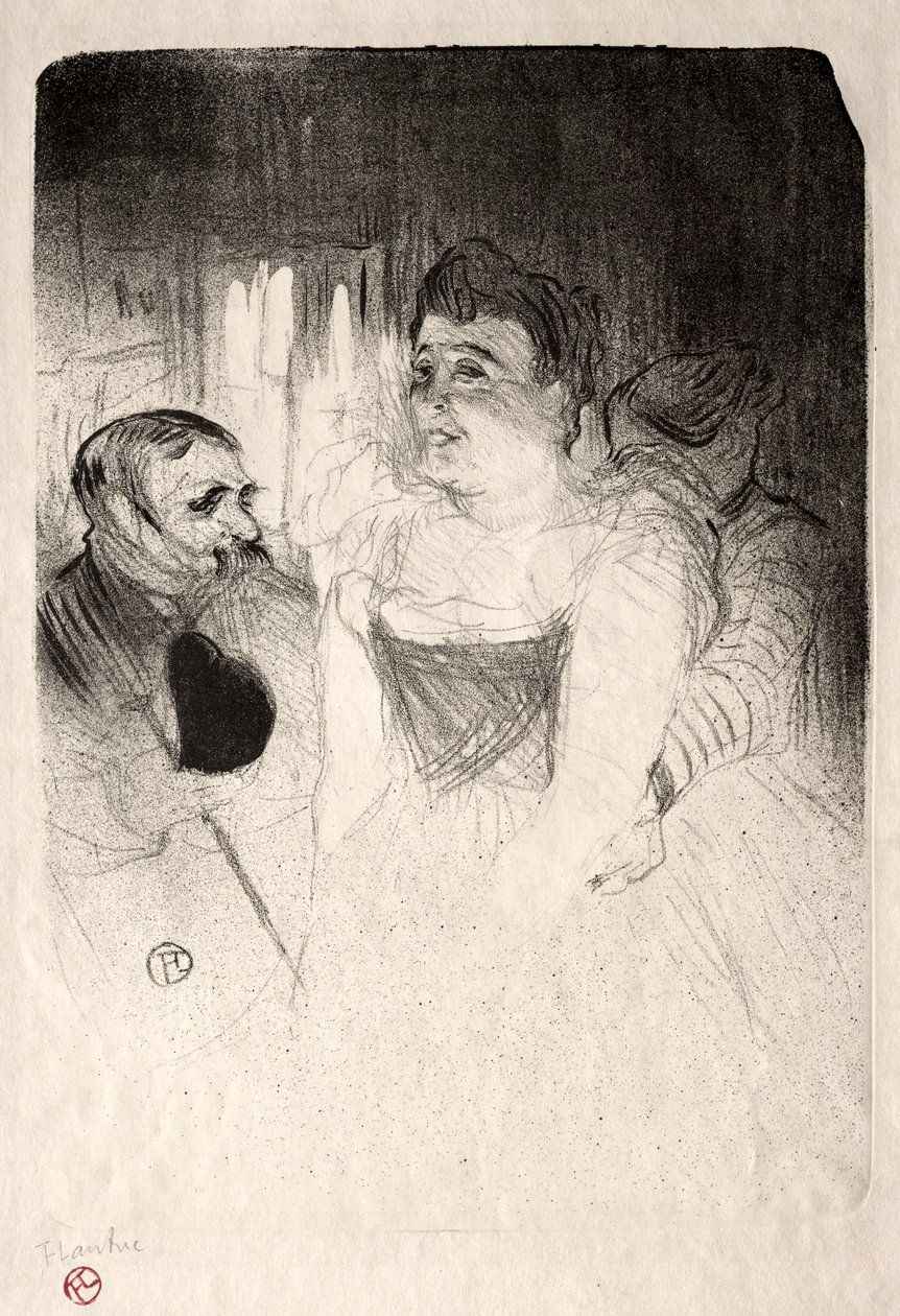 Judyk w loży autorstwa Henri de Toulouse Lautrec