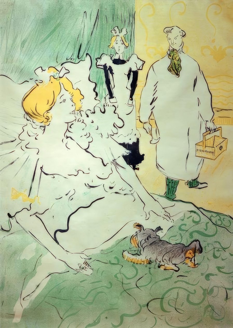 Współczesny rzemieślnik autorstwa Henri de Toulouse Lautrec