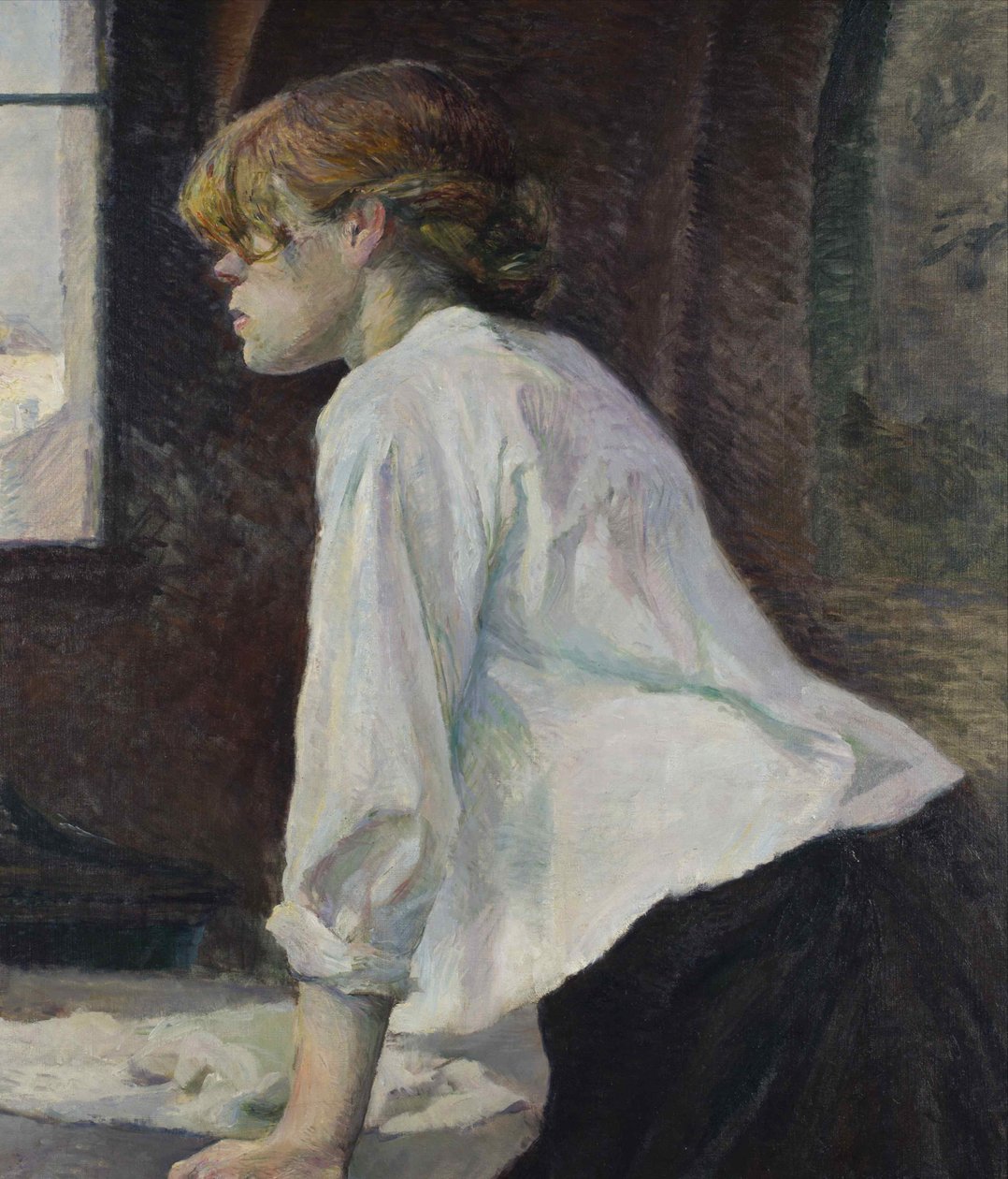 Praczka, 1886-1887. autorstwa Henri de Toulouse Lautrec