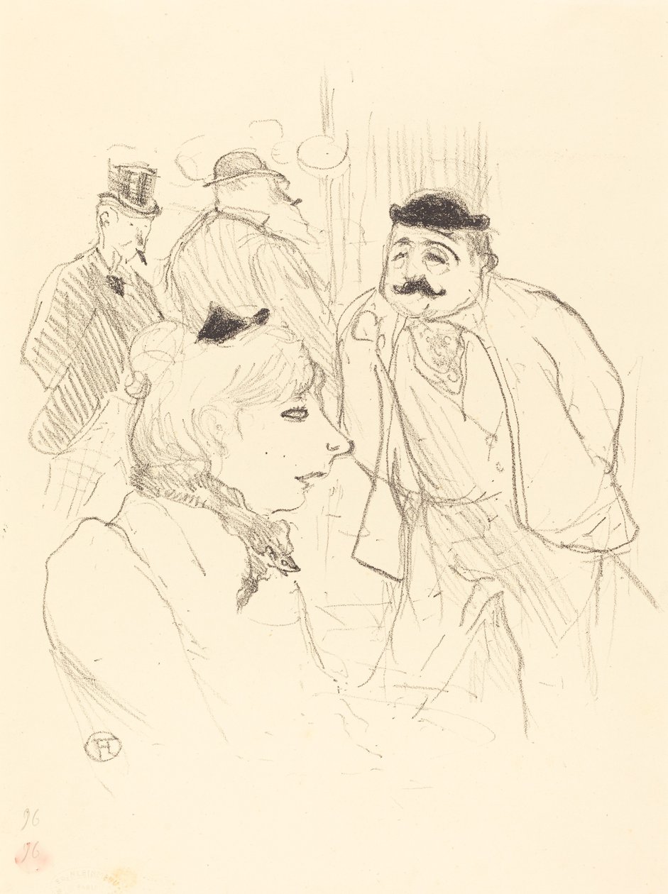 Łodyga Moulin-Rouge, 1894. autorstwa Henri de Toulouse Lautrec