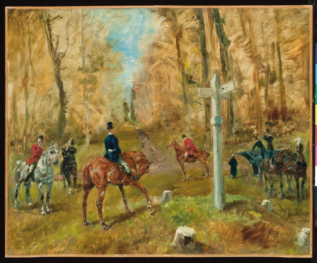 Rozdroża, 1883 autorstwa Henri de Toulouse-Lautrec