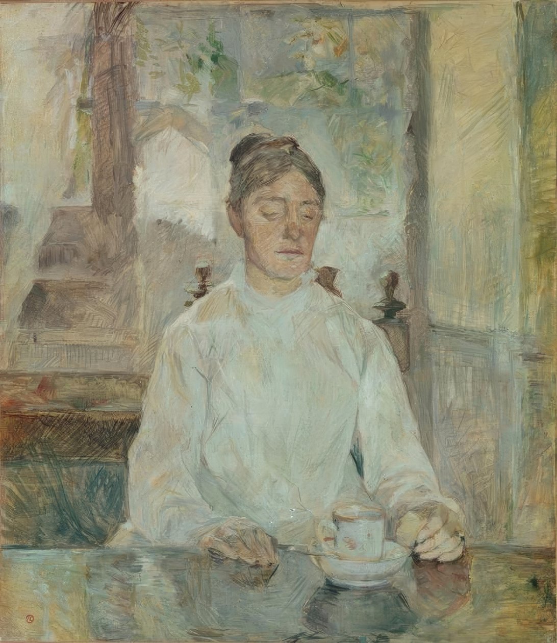 Matka artysty, hrabina Adèle de Toulouse-Lautrec, e autorstwa Henri de Toulouse Lautrec