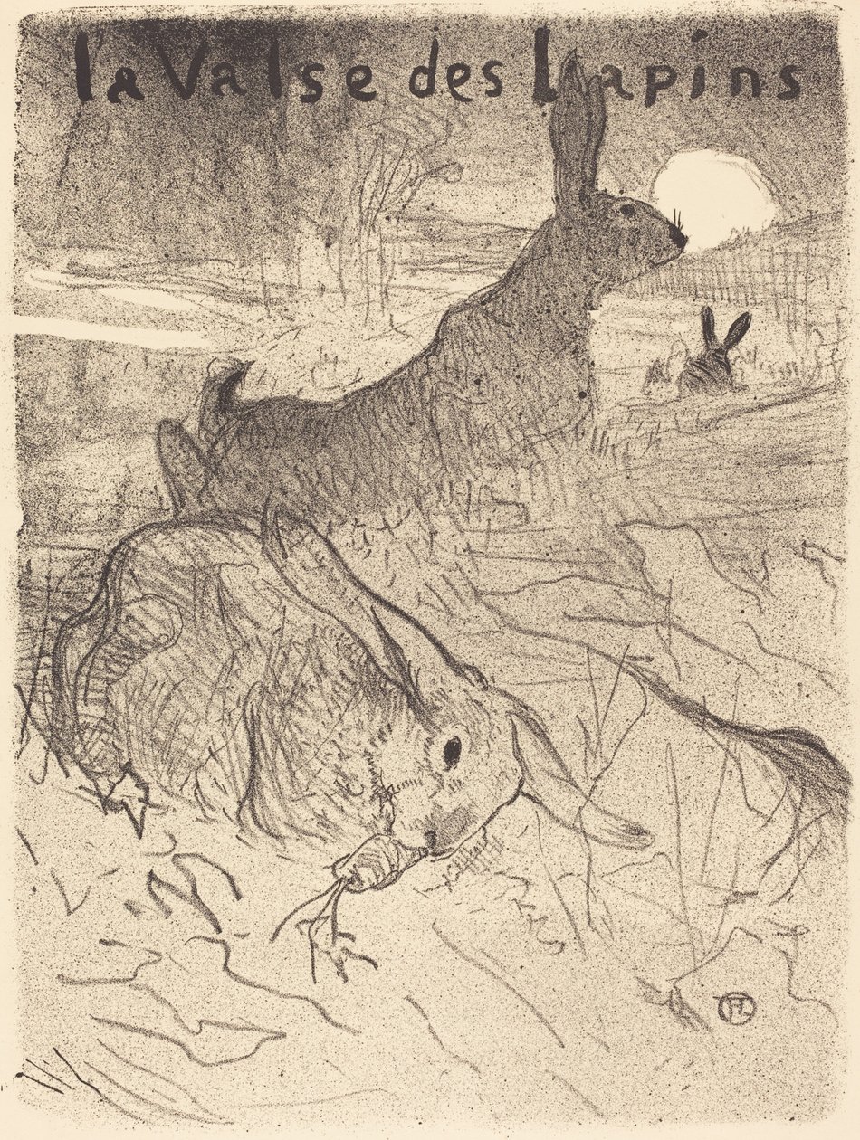 Walc Królików autorstwa Henri de Toulouse Lautrec