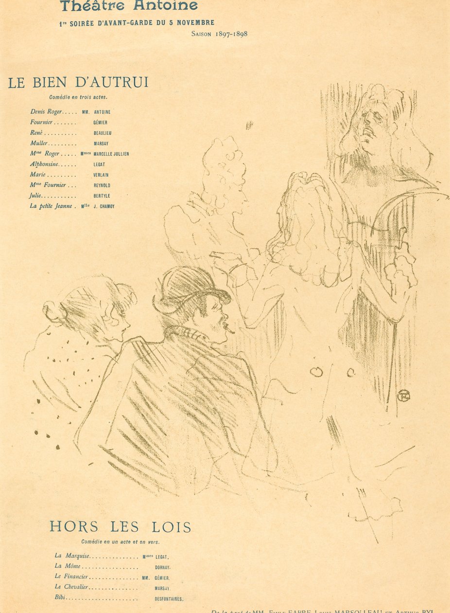 Dobro Innych; Banici autorstwa Henri de Toulouse Lautrec