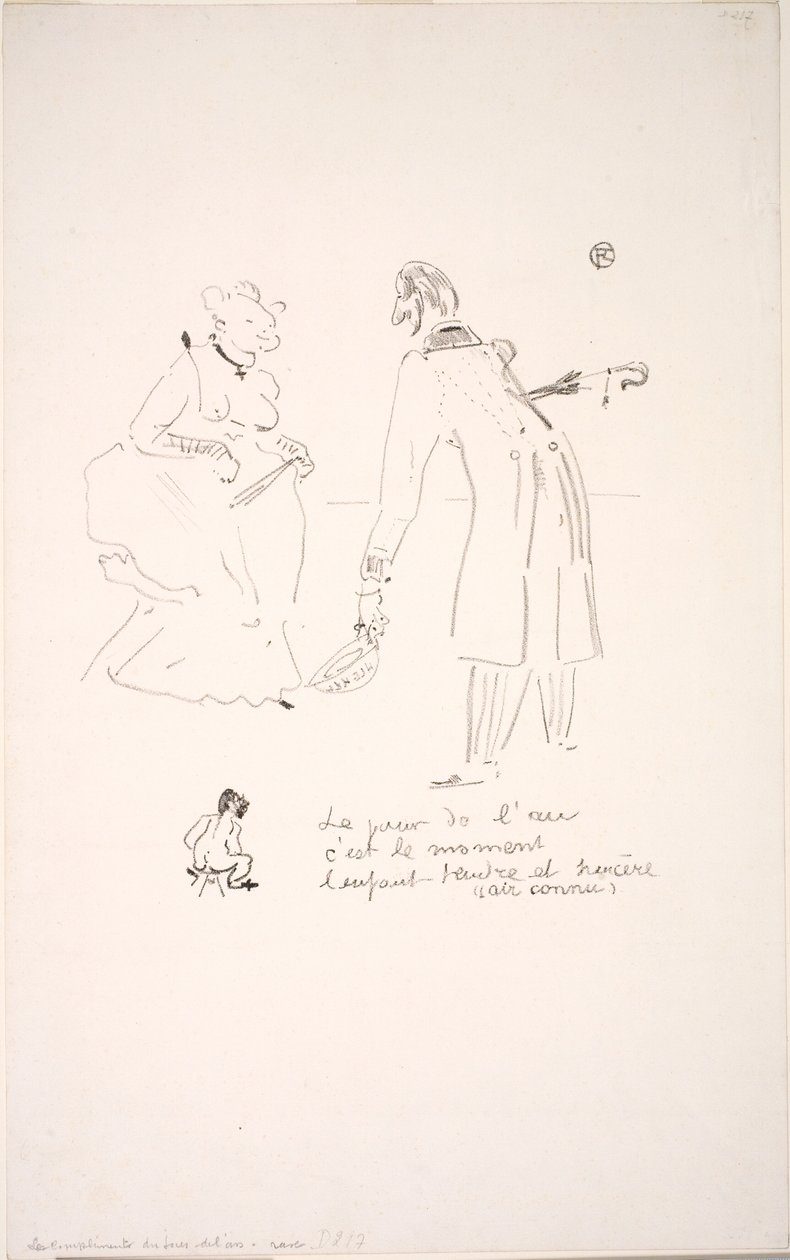 Noworoczny komplement autorstwa Henri de Toulouse Lautrec