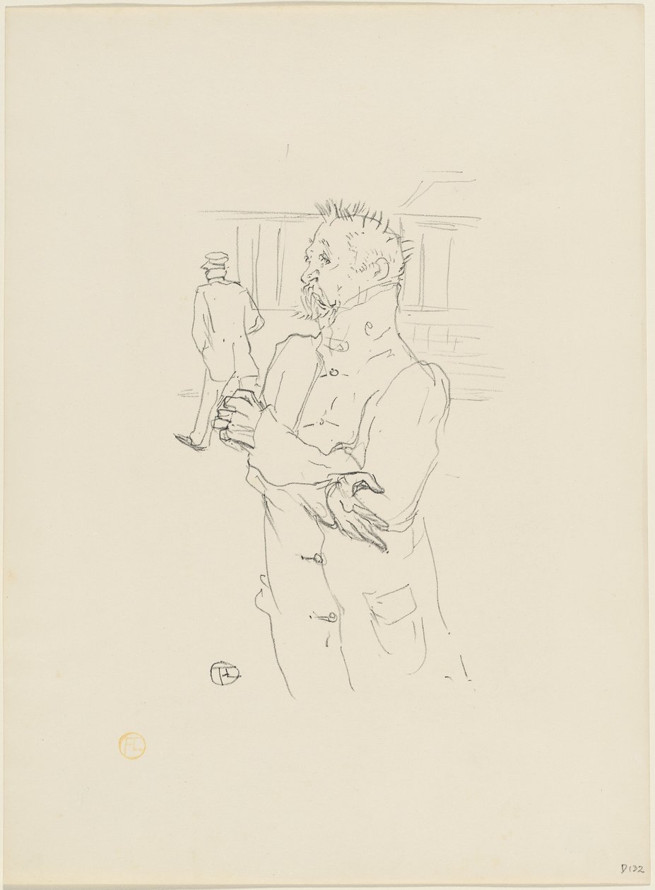 Głupiec autorstwa Henri de Toulouse Lautrec