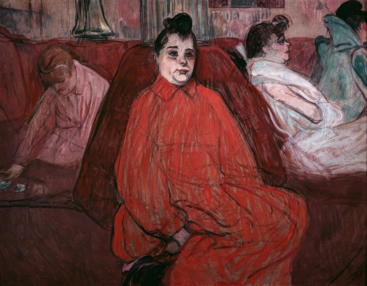 Kanapa (Kanapa) autorstwa Henri de Toulouse Lautrec