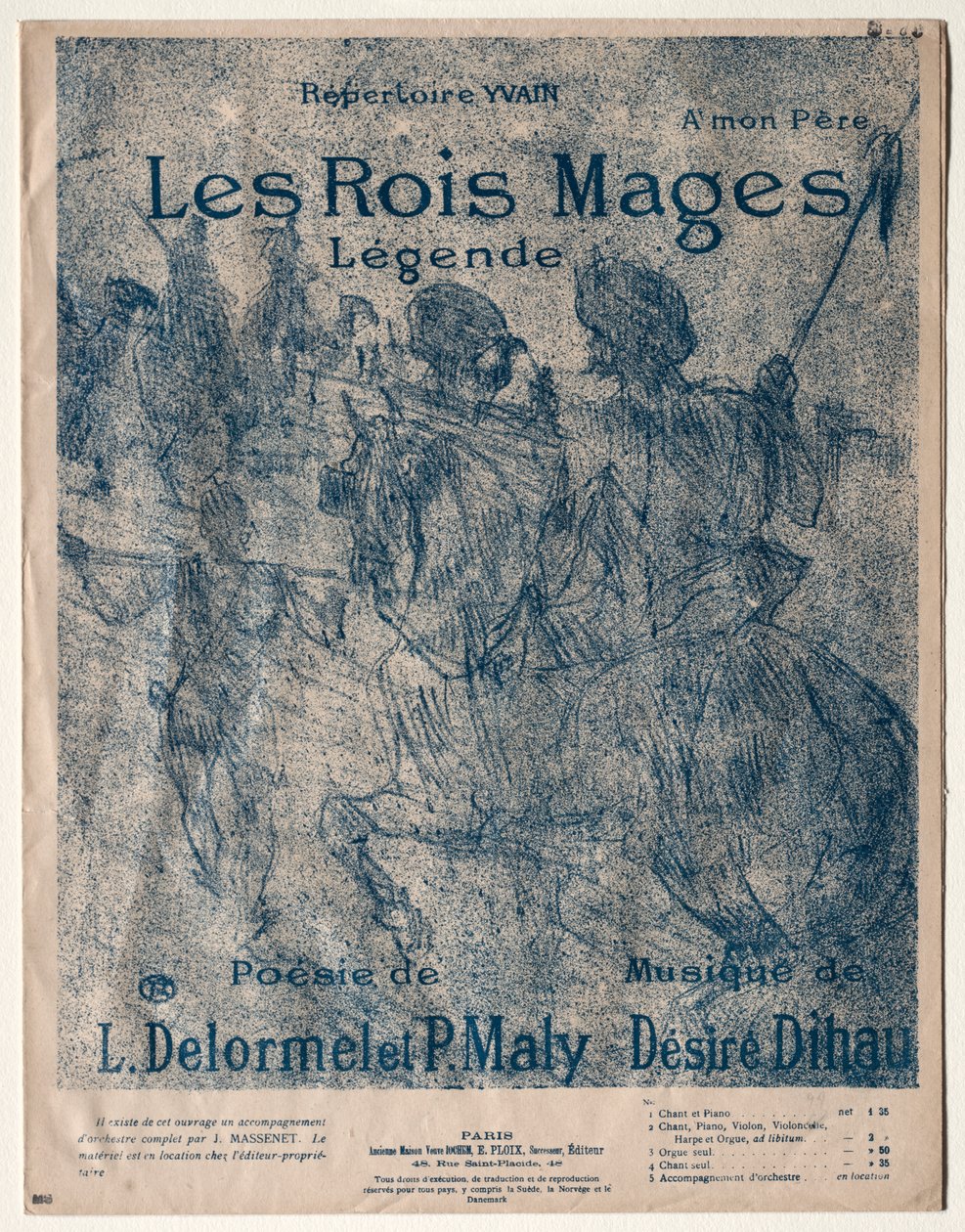 Magowie autorstwa Henri de Toulouse-Lautrec